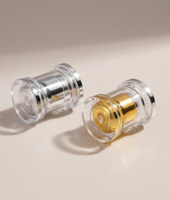 Acrylic Caps 25mm Round Shape